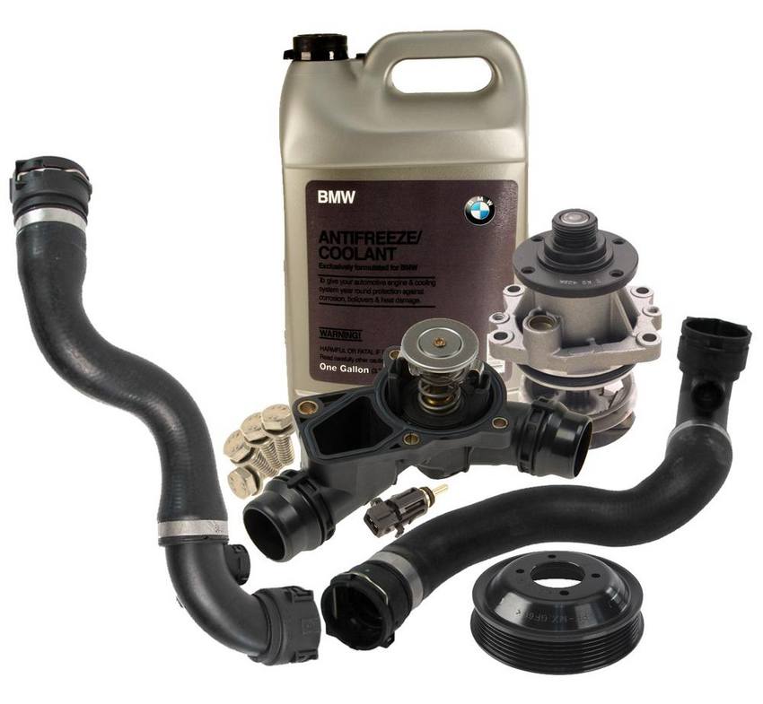 BMW Engine Water Pump and Thermostat Assembly Kit 82141467704 - eEuroparts Kit 3085140KIT